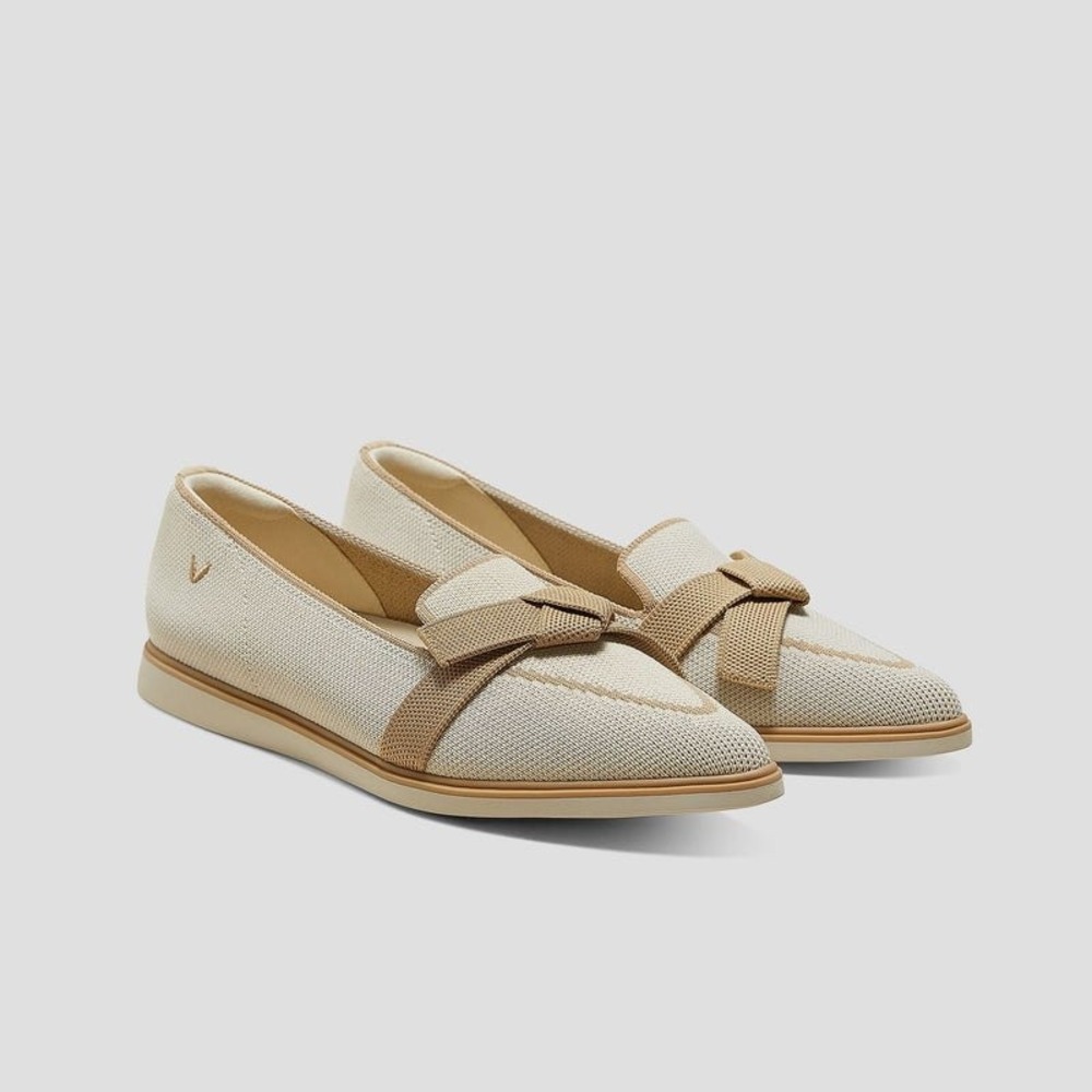 VIVAIA Michelle 2.0 Pointed Toe Bow Loafers Knit Comfort Flats EU 40.5 US 9.5 - Picture 15 of 15